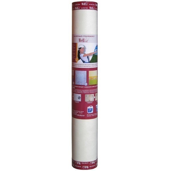 

Стеклохолст "Wellton Standart" 45г/м2 50 м