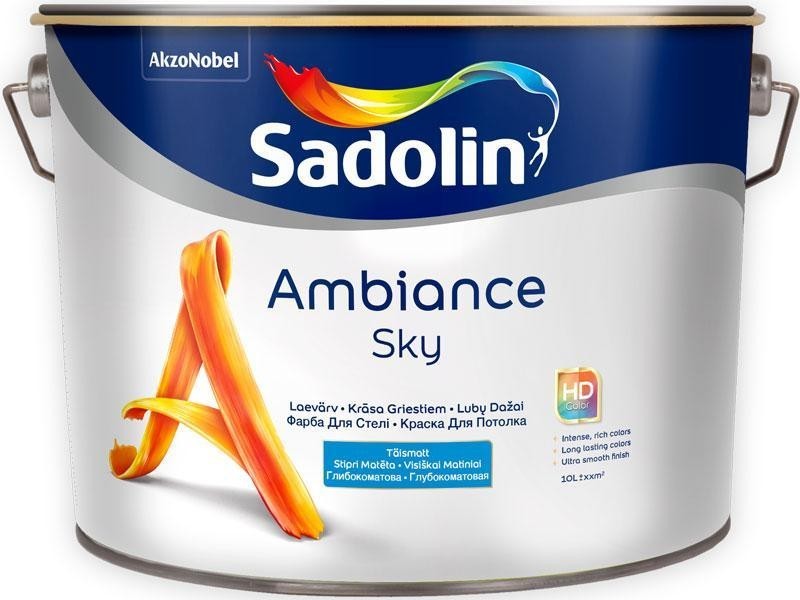 

Краска для потолка Ambiance Sky 10 л