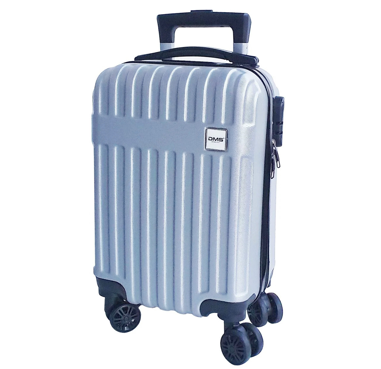

Чемодан дорожный с тележкой DMS S 32L 47x35x24 см light blue