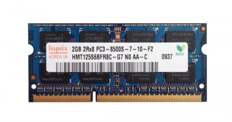 

Модуль памяти SO-DIMM 2GB/1066 DDR3 Hynix (HMT125S6BFR8C-G7)