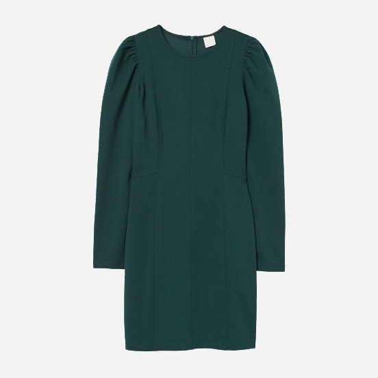 

Платье H&M 1804-8396720 XL Зеленое