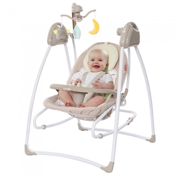 

Детское кресло-качеля 3 в 1 Carrello Grazia CRL-7502 Fall Beige