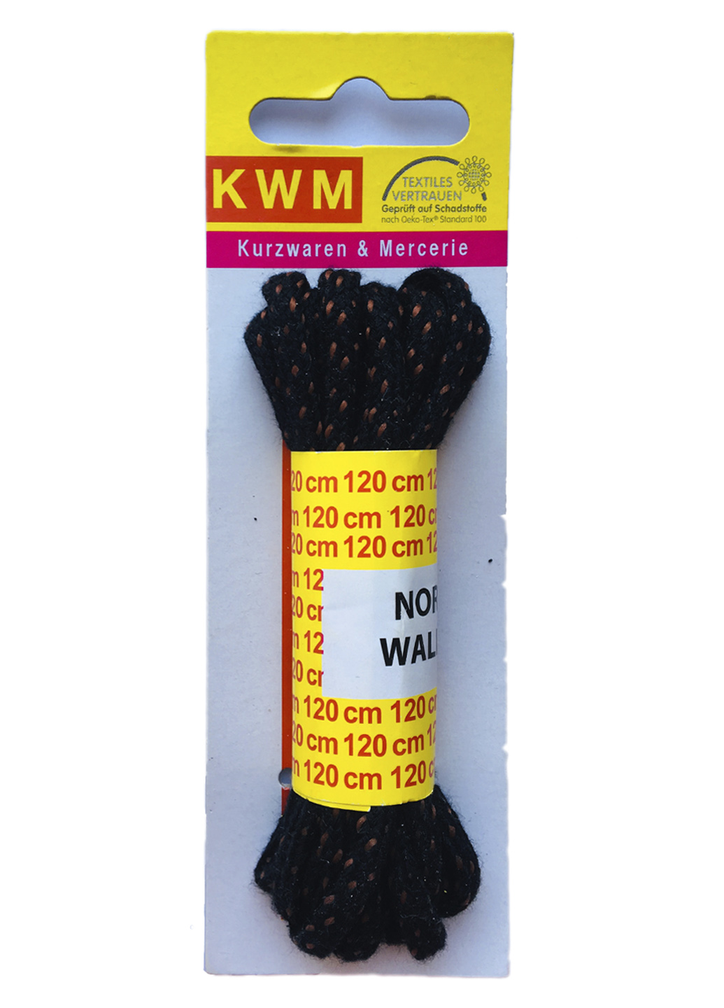 

Шнурки KWM 120 см KWM синий IS-10437