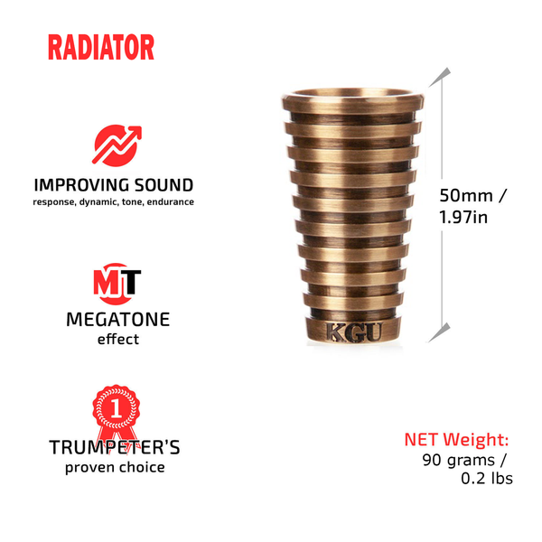 

Бустер для Мундштука Трубы RADIATOR Antique Bronze Lacquer
