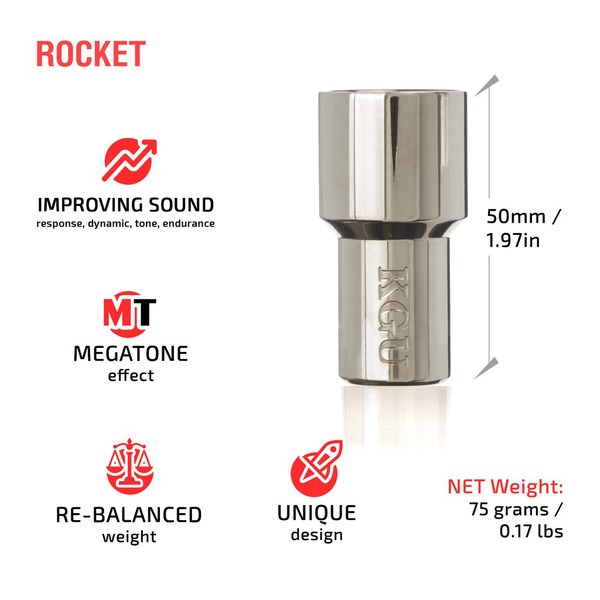 

Бустер для Мундштука Трубы ROCKET 998 Silver