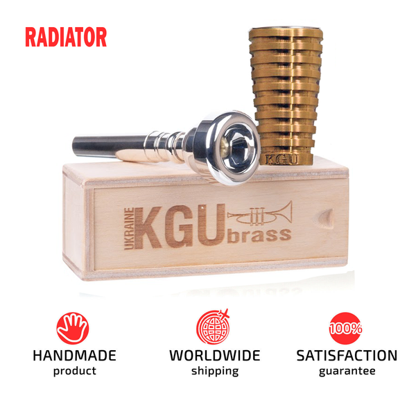 

Бустер для Мундштука Трубы RADIATOR Raw Brass