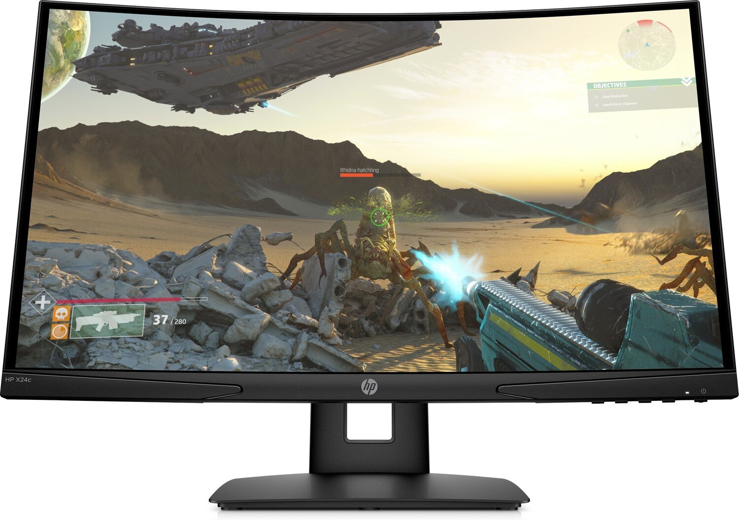 

Монитор 23.6" HP X24c (9FM22AA)