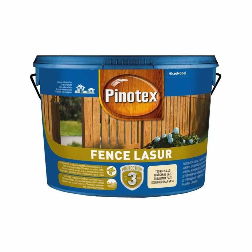 

Деревозащита для пиленой древесины Pinotex Fence Lasur Тик 10 литров