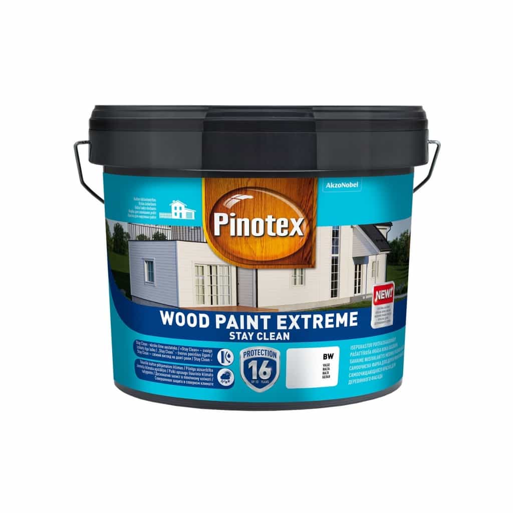 

Краска Pinotex Wood Paint Extreme белая BW, база BC, BM База (BM) 2,38 литра