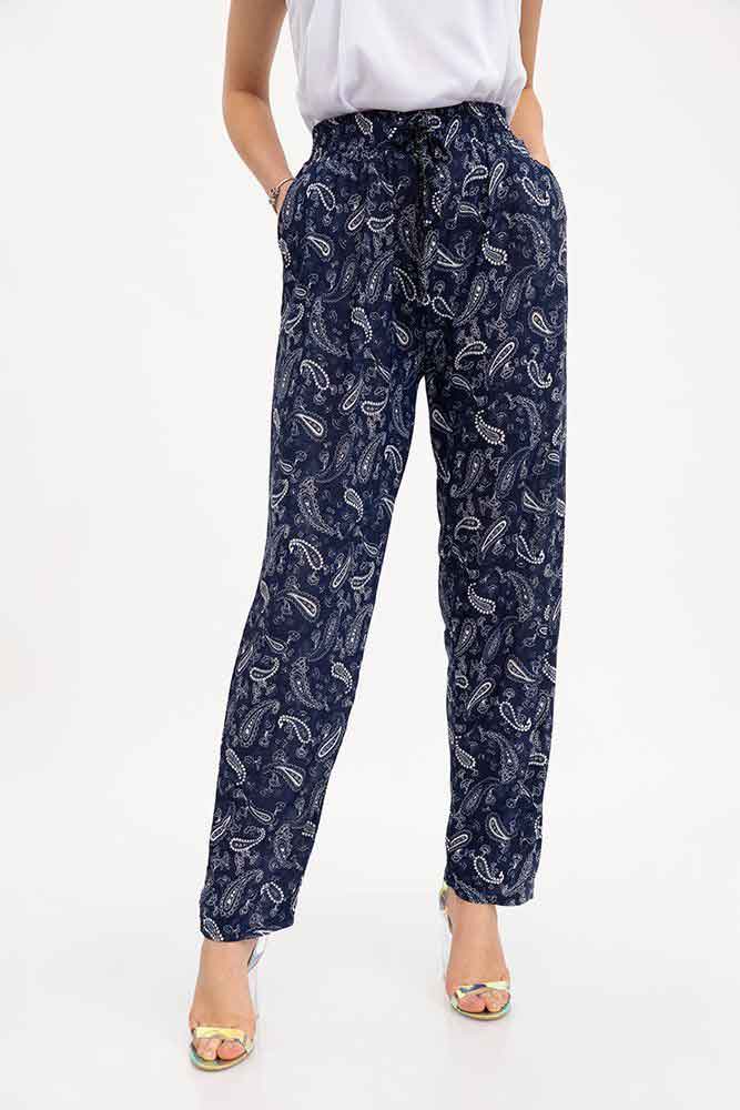 

Брюки женские 131R501-5 цвет Синий 3XL-4XL