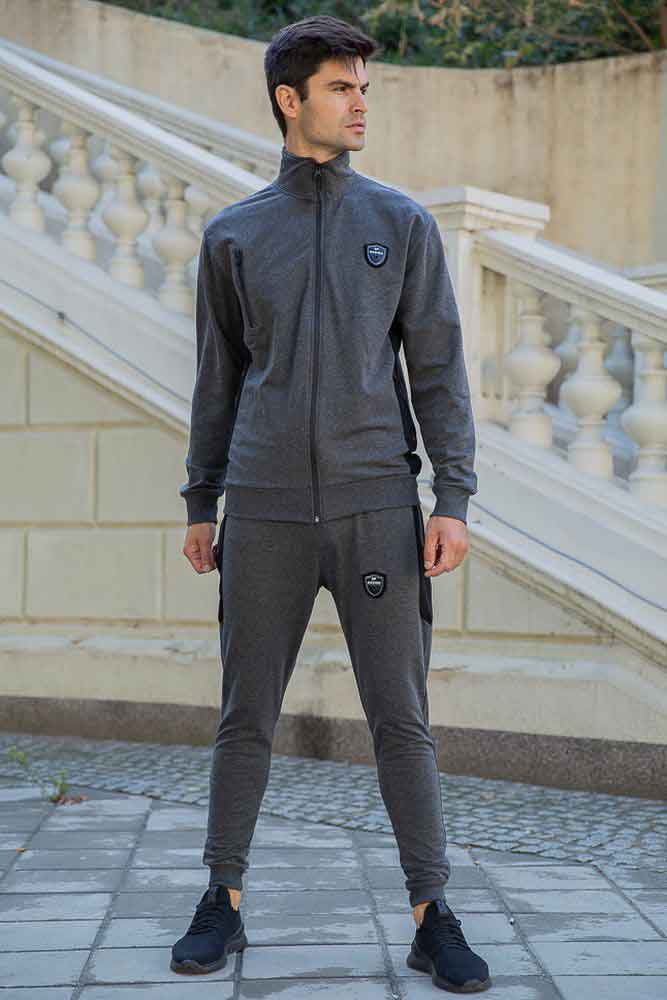 

Спорт костюм мужской 154R100-01 цвет Серый L