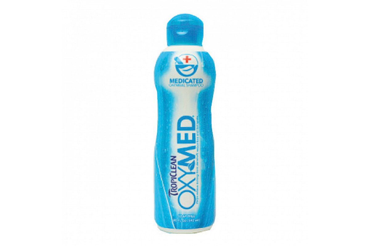 

Шампунь лечебный Tropiclean Oxy-Med Окси-мёд для кошек 592 мл
