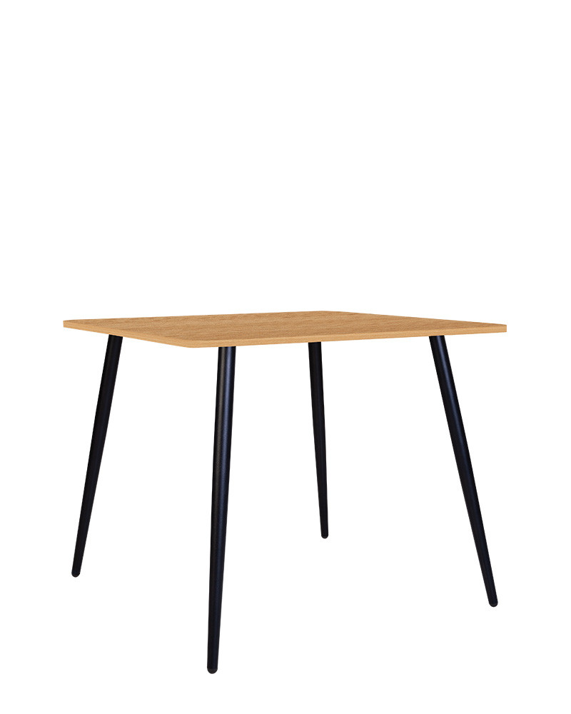 

Стол обеденный металл/ДСП MODERN LITE H18 120 рама в цвете черный Новый стиль бук