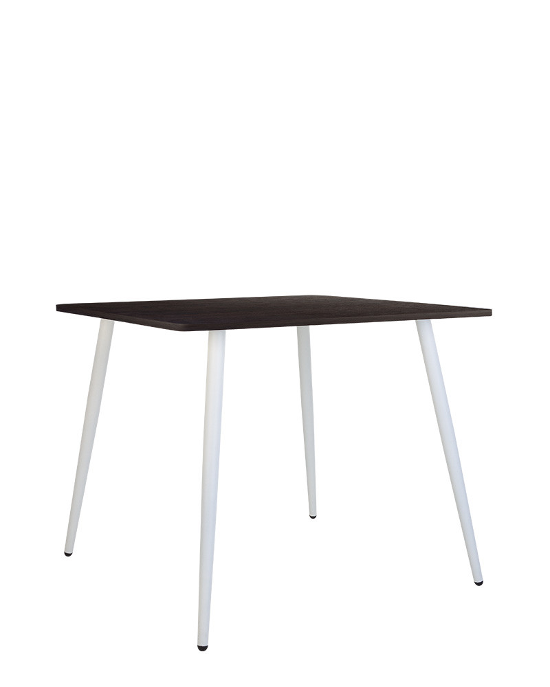 

Стол обеденный металл/ДСП MODERN LITE H18 70 рама в цвете белый Новый стиль венге магия