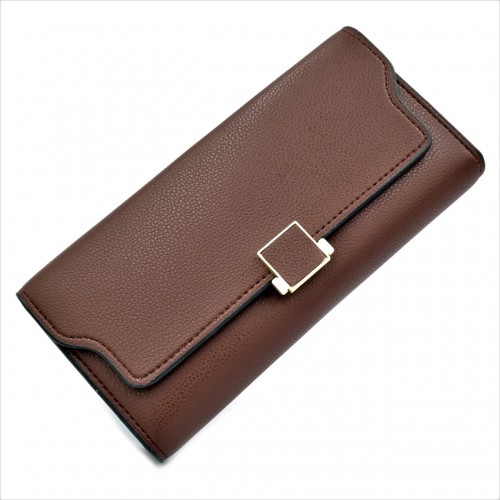 

Женский кошелёк Weatro 1241-brown Коричневый