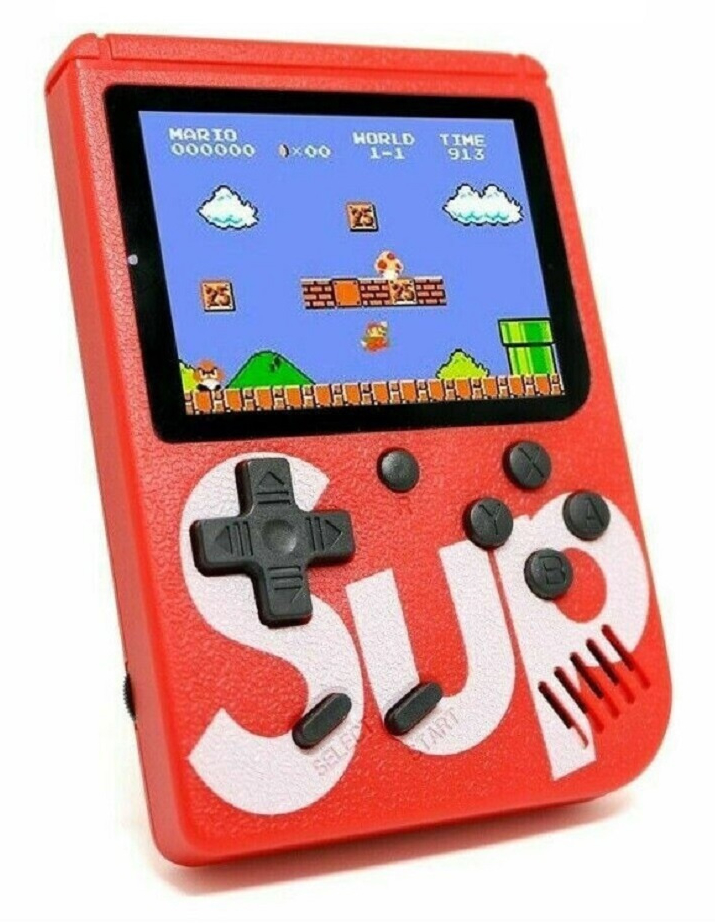 

Портативная приставка Sup 400 Game Box 8bit Red