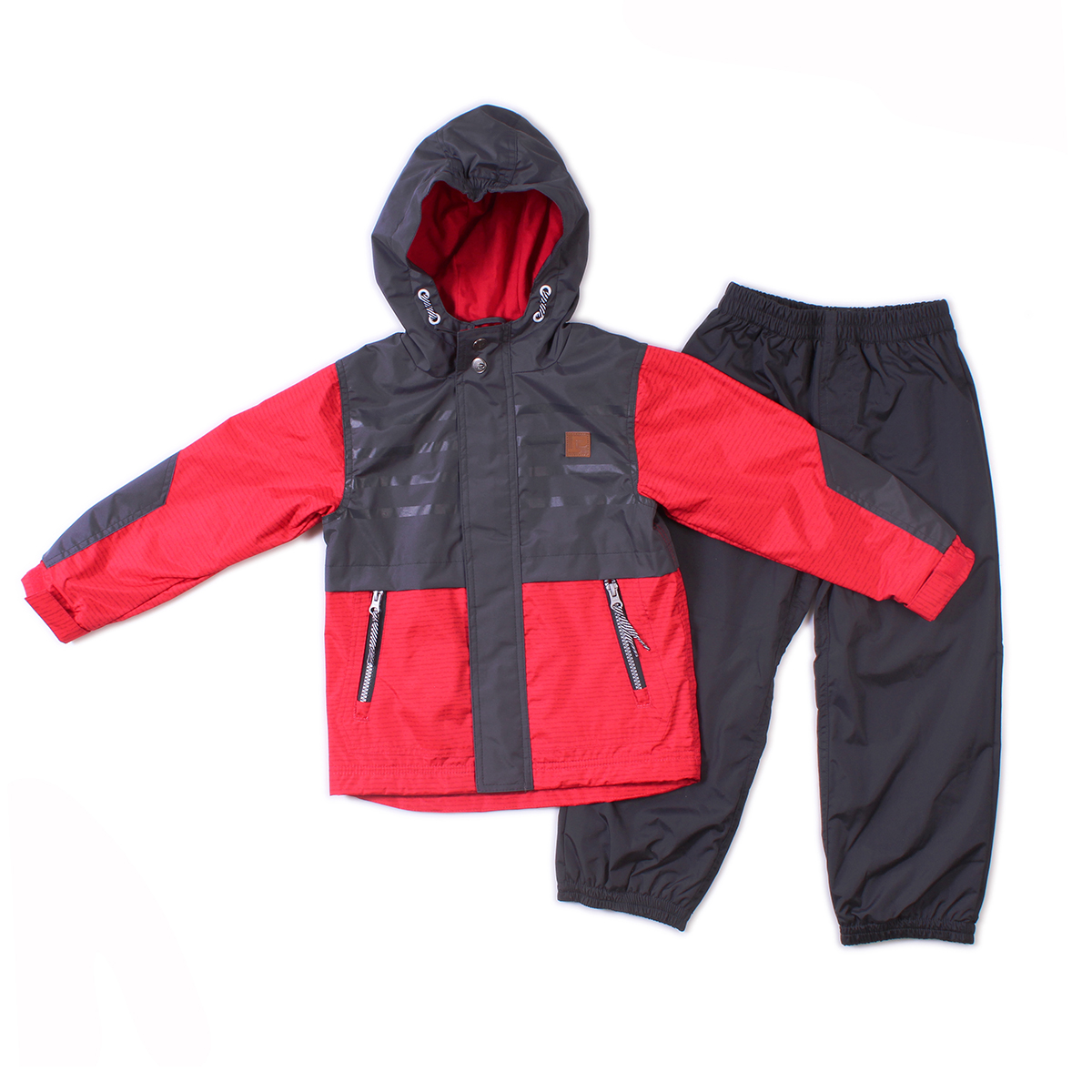 

Демисезонный комплект на трикотаже Peluche&Tartine S18M57-ReallyRed красно-серый 112 - 120 см (S18M57-ReallyRed-6)
