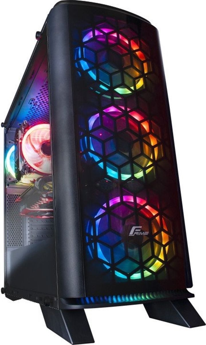 

Корпус Frime Magneto (Magneto-U3-GLS-4RDRF) RGB LED HUB USB 3.0 без БП