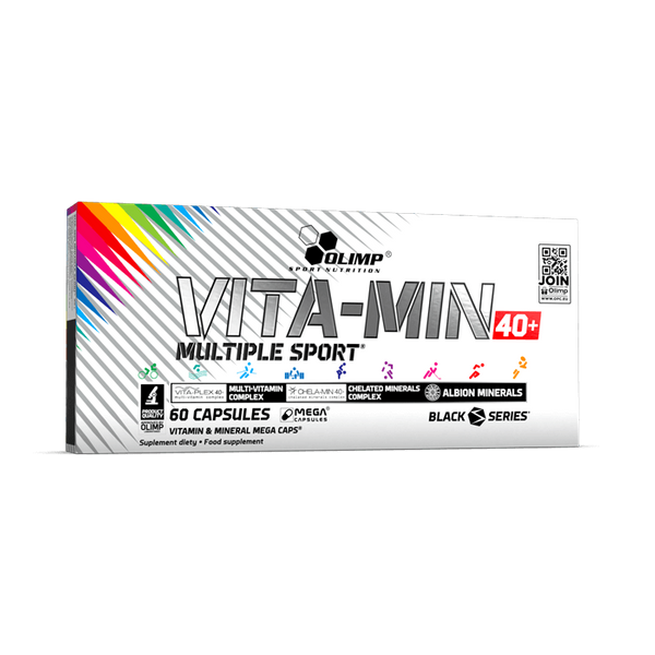 

Витамины и минералы Vita-Min Multiple Sport 40+ Olimp Nutition 60 капсул (OLN065)