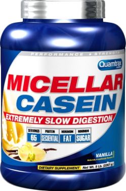 

Мицелярный казеин Micellar Casein Quamtrax ваниль 2.27 кг (QMT054)