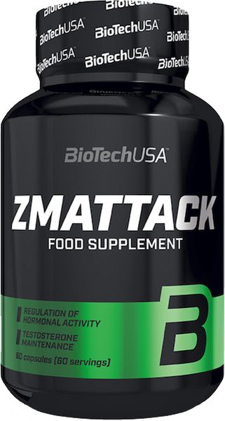 

Спортивное восстановление ZMAttack BioTech USA 60 капсул (BTU111)