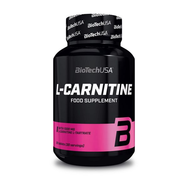 

L-карнитин L-Carnitine BioTech USA 1000 мг 30 таблеток (BTU064)