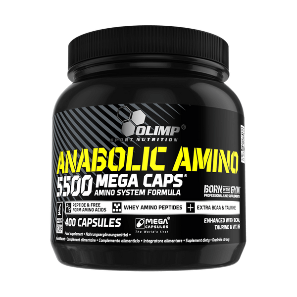 

Аминокислотный комплекс Anabolic Amino 5500 Olimp Nutition 400 капсул (OLN069)