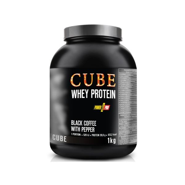 

Протеин CUBE PowerPro черный кофе с перцем 1.0 кг (PWP005)