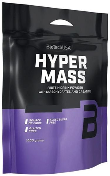 

Гейнер HYPER MASS 5000 BioTech USA ваниль 1.0 кг (BTU034)