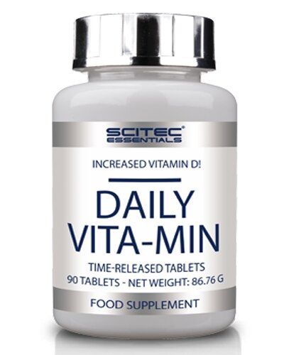 

Витамины и минералы Daily Vita-Min Scitec Nutrition 90 таблеток (SN015)