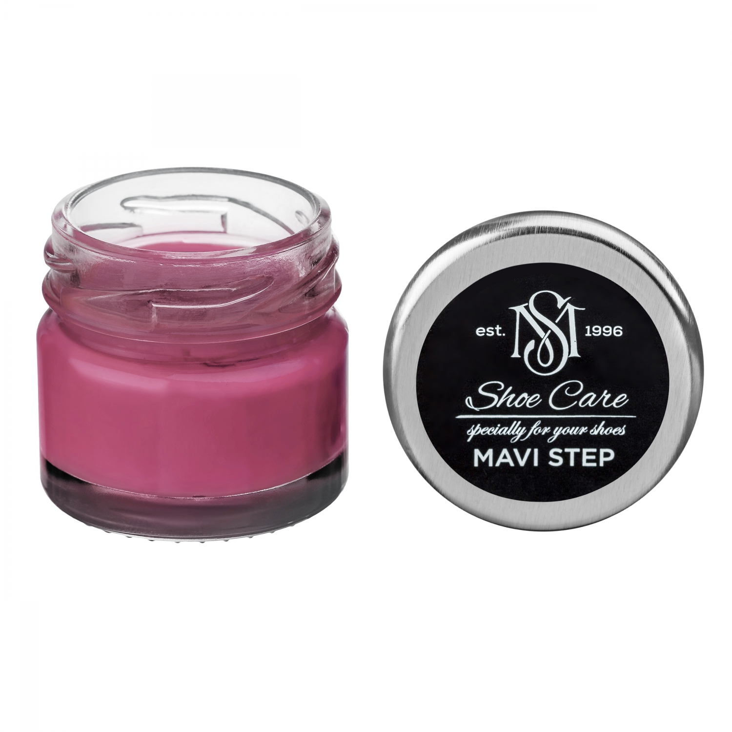 

Крем для обуви ярко розовый 160 Mavi Step Creme De Beaute, 25 мл