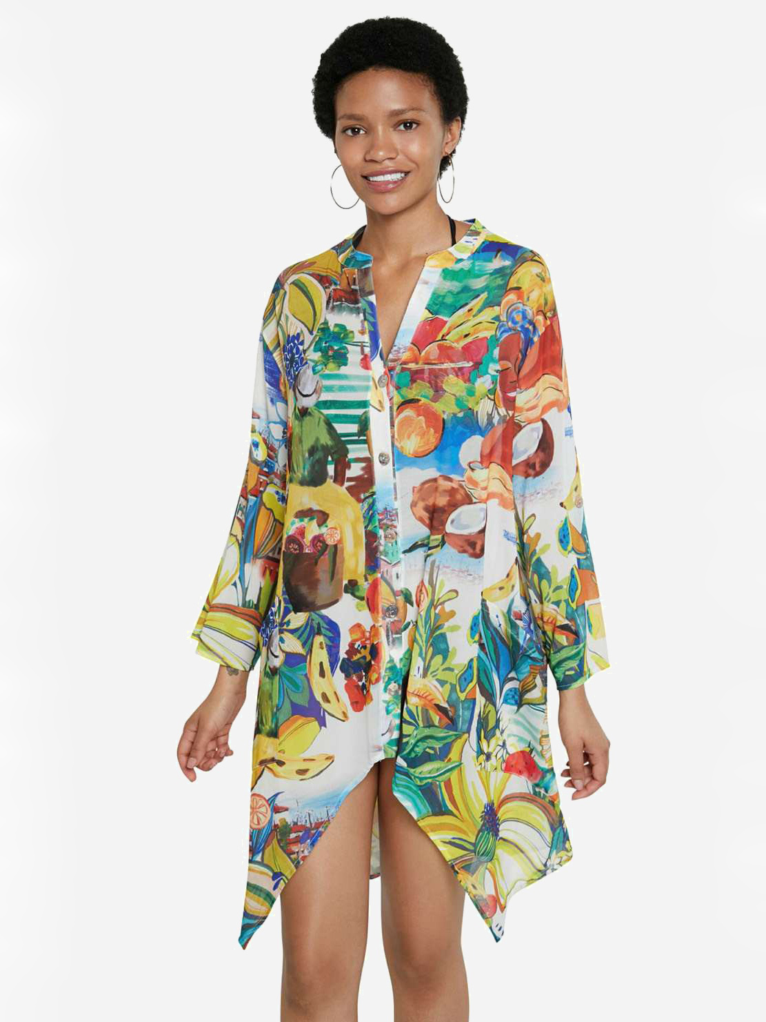 

Туника пляжная Desigual 21SWMK10-4025 S