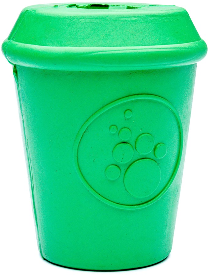 

Игрушка для собак SodaPup Coffee Cup - Large - Green