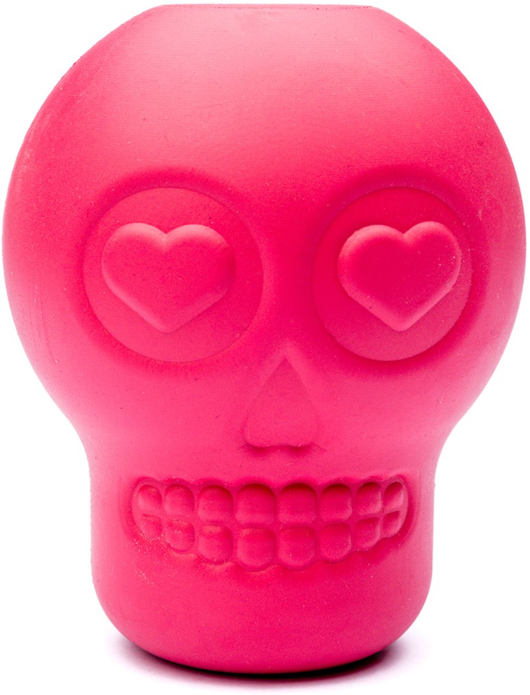 

Игрушка для собак SodaPup Skull Treat Dispenser - Large - Pink