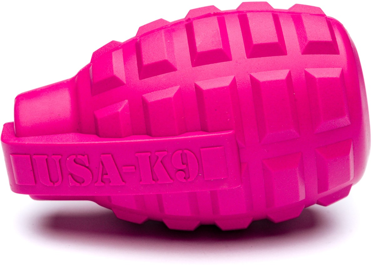 

Игрушка для собак SodaPup Grenade - Medium - Pink