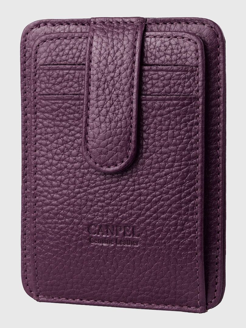 

Женская кожаная кредитница CANPELLINI SHI091-95 фиолетовая