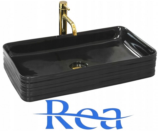 

Умывальник (Раковина) Rea MEZO Черный МАТ (REA-U7903)