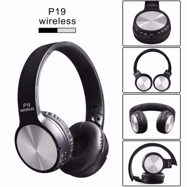 

Беспроводные наушники Wireless P19 Headser Extra Bass Meloman+ (2849SF)