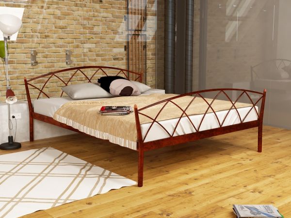 

Кровать Jasmine Elegance-2 Метакам Шагрень медь 180х200