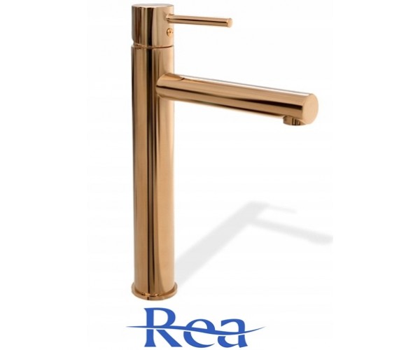 

Смеситель для умывальника (Раковины) Rea TESS Золото Медный (REA-B8804)