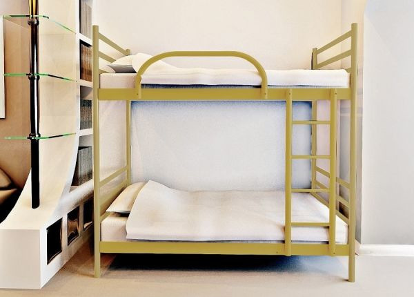 

Двухъярусная кровать Fly Duo Метакам Бежевый 90х200