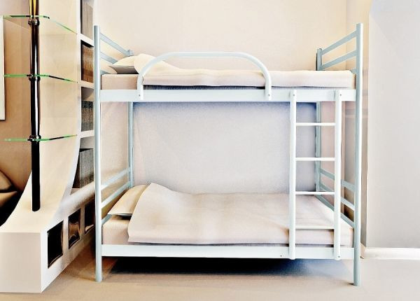 

Двухъярусная кровать Fly Duo Метакам Алюминий 80х190