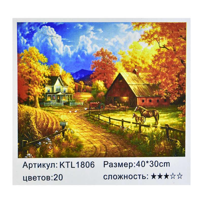 

Картина по номерам KTL 1806 (30) в коробке 40х30