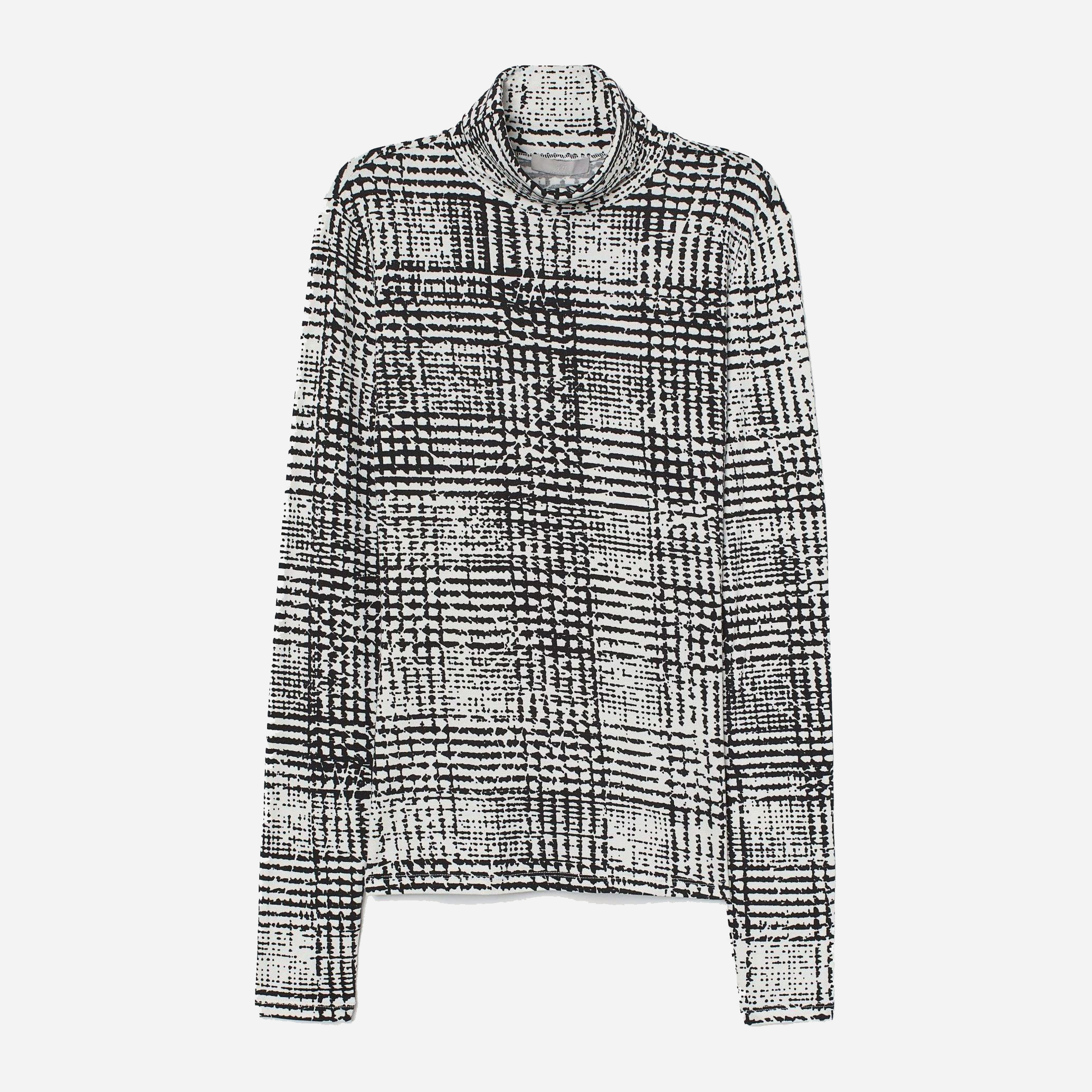 

Водолазка H&M 5371161sm XS Черная с белым