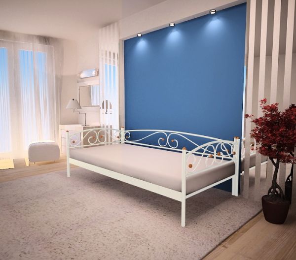 

Кровать Verona Lux Метакам Белый 80х200