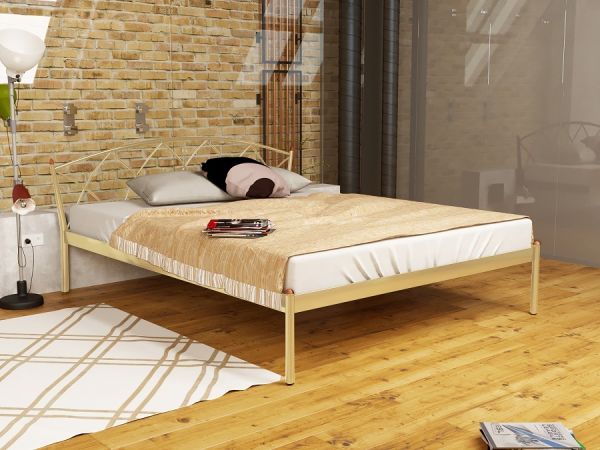 

Кровать Jasmine Elegance-1 Метакам Бежевый 140х190