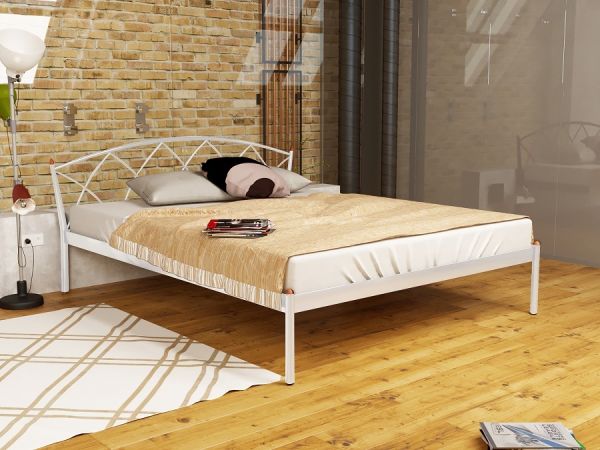 

Кровать Jasmine Elegance-1 Метакам Белый 80х200