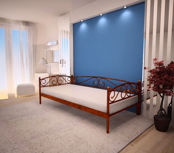 

Кровать Verona Lux Метакам Шагрень медь 160х190
