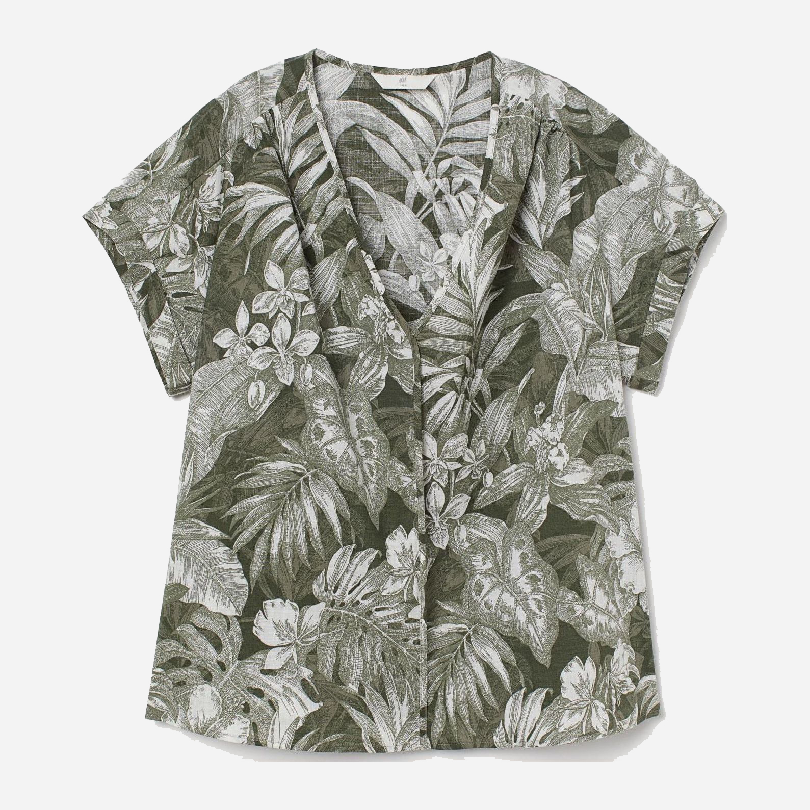 

Блузка H&M 8716902sm XS Белая с зеленым (PS2030000086139_AB5000000719341)