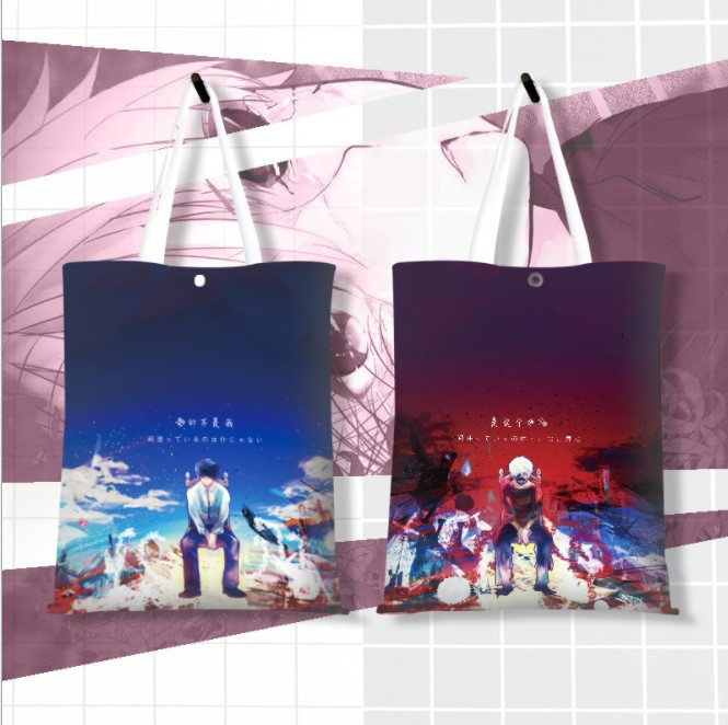 

Сумка шоппер Jsstore Аниме Tokyo Ghoul Токийский Гуль на скамейке
